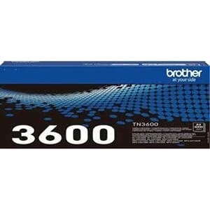 BROTHER TONER TN3600 STANDARD YIELD   BLACK 3000 PAGES