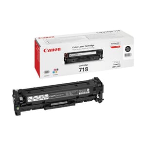 TONER CANON 718BK 3,4K SORT