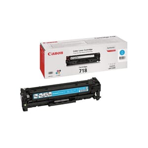 TONER CANON 718C 2,9K BLÅ