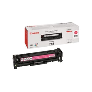 TONER CANON 718M 2,9K RØD