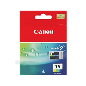 BLEKK CANON BCI-15CMY FARGE (2)