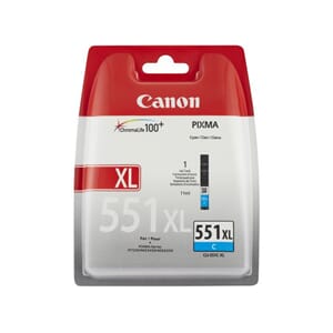 BLEKK CANON CLI-551XL C BLÅ