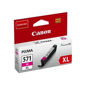 BLEKK CANON CLI-571XL M RØD