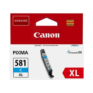 BLEKK CANON CLI-581XL BLÅ