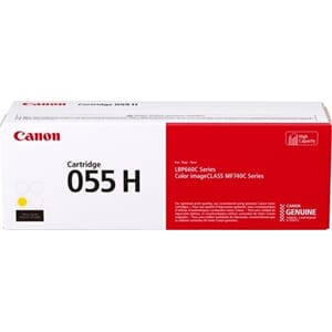CLBP 055 YELLOW HI CAP TONER CARTRIDGE 5,9K