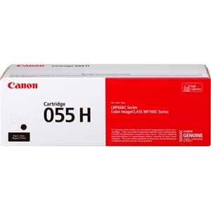CLBP 055 BLACK HI CAP TONER CARTRIDGE 7,6K