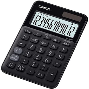 Casio Calculator Ms-20Uc Black