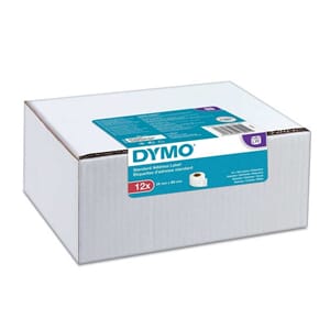 DYMO LABELWRITER 28MM X 89MM STD, ADDRESS LABELS (12 PACK)
