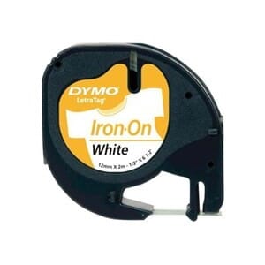 TAPE DYMO LETRATAG IRON ON