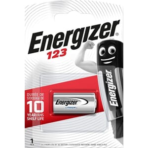 BATTERI ENERGIZER LITHIUM 123