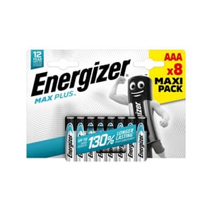 BATTERI ENERGIZER ALK MAX PLUS AAA (8)