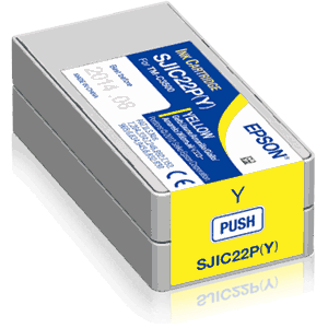 INK CARTRIDGE FOR TM-C3500 YELLOW (SJIC22P)
