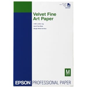 A3 VELVET FINE ART PAPER 260G (20)