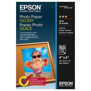 EPSON 10X15CM FOTOPAPIR GLOSSY (50)