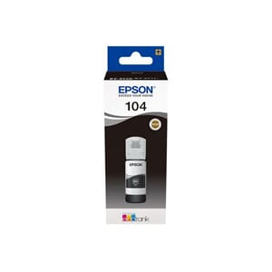 BLEKK EPSON 104 ECOTANK SORT