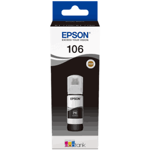 T106 ECOTANK PHOTO BLACK INK BOTTLE