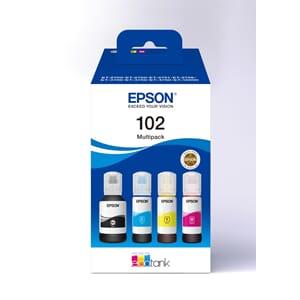 T102 ECOTANK 4-COLOUR MULTIPACK