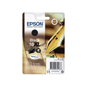 BLEKK EPSON 16XL C13T16314012 SORT