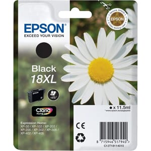 T1811 BLACK INK CARTRIDGE XL