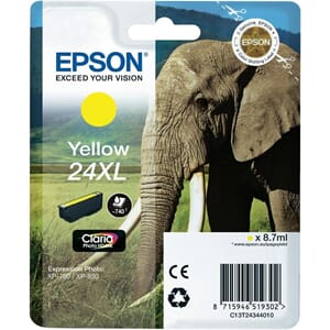 T2434 YELLOW INK CARTRIDGE 24XL