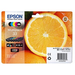 BLEKK EPSON 33 C13T33374011 CMYK+PK