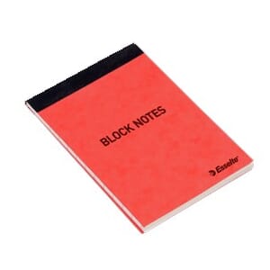 ESSELTE NOTISBLOKK A7 LINJERT 50 ARK