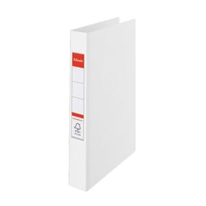 RINGPERM ESSELTE HVIT 25MM A4 2R