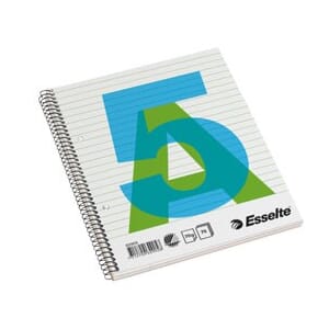 ESSELTE KOLLEGIEBLOKK A5 LINJERT 70G/70 ARK