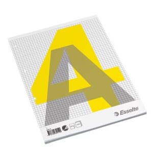 ESSELTE LIMT BLOKK A4 RUTET 60G 100 ARK