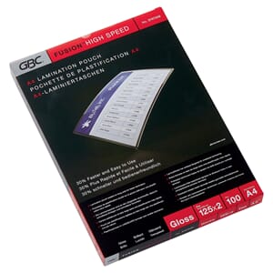Lamineringslomme Gbc A4 Hs 125my (100)