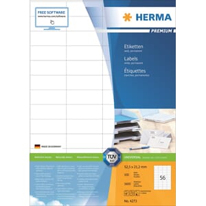 HERMA ETIKETTER PREMIUM 52,5X21,2 (100)