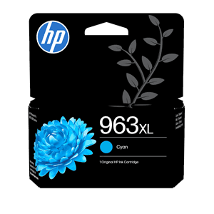 HP blekk No963Xl High Yield Cyan Ink Cartridge
