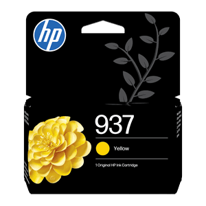 Blekkpatron HP 937 Yellow Original Ink Cartridge