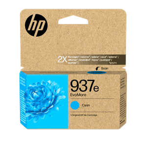 Blekkpatron HP 937e EvoMore Cyan Original Ink Cartridge