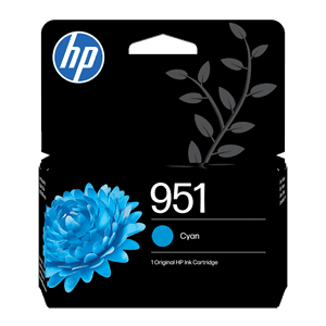 HP blekk No951 Cyan Ink Cartridge