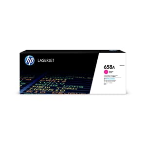 COLOR LASERJET 658A MAGENTA LASERJET TONER CARTRIDGE 6K