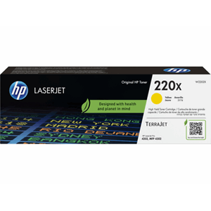 Toner HP 220X Yellow Original LaserJet Toner Cartridge