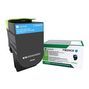TONER LEXMARK RETURN PRGM 3K CYAN