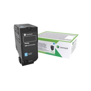 TONER LEXMARK 74C2HCE CORP 12K CYAN