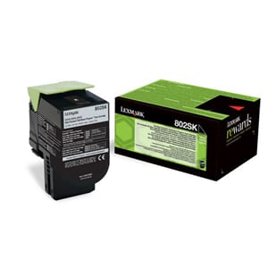 TONER LEXMARK PB 80C2SK0 SORT