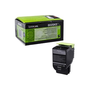 TONER LEXMARK 80C2SKE 2,5K SORT