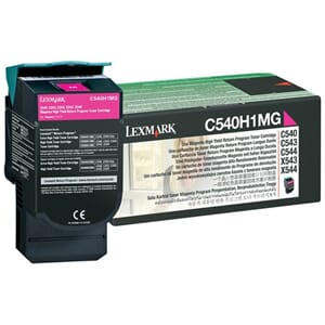 TONER LEXMARK C540H1MG 2K RØD