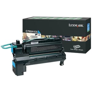 TONER LEXMARK C792A1CG 6K BLÅ