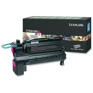 TONER LEXMARK C792A1MG 6K RØD
