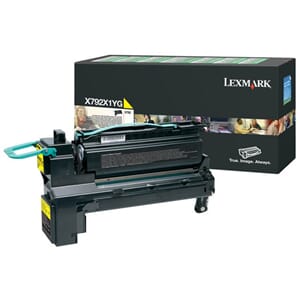 TONER LEXMARK X792X1YG 20K GUL