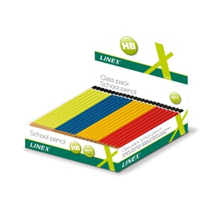 LINEX SKOLEBLYANT HB I DISPLAY 144 STK, ASSORTERT