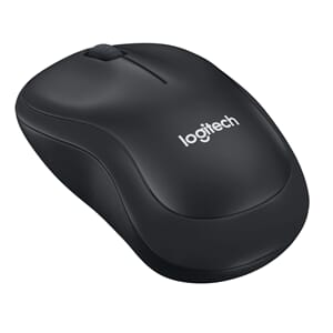 LOGITECH M220 SILENT TRÅDLØS MUS, KOKSGRÅ