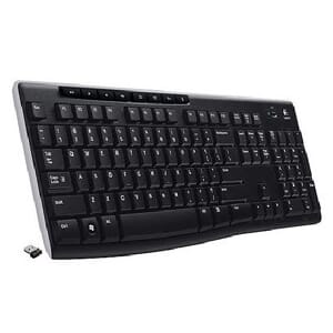 TASTATUR LOGITECH K270 TRÅDLØS  NORDIC, SORT