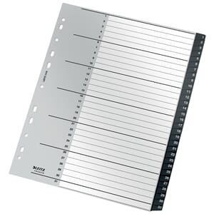 REGISTER LEITZ RECYCLE 1-31 A4 PP