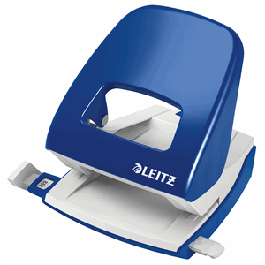 Hullemaskin Leitz 5008 2H 30 ark blå